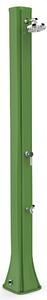 Doccia Solare da Giardino 40L Miscelatore e Lavapiedi Arkema Big Happy Five Verde