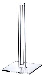 Vesta Porta rotolo scottex da tavola con struttura in plexiglass dalle linee moderne Minerva Plexiglass Grigio Fumè Portatovaglioli da Tavolo