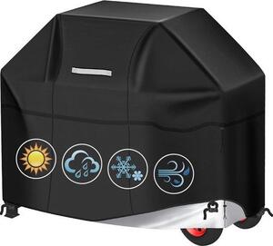 Cappa per barbecue a gas antivento, resistente all'abrasione, 145x61x112 cm, per uso esterno