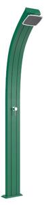 Doccia Solare da Esterno Giardino 25L Miscelatore Arkema Spring Verde