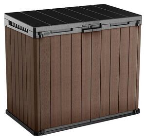 Baule da Esterno Keter Darwin Store-it-Out 140x80x120 cm in Evothech+ Marrone
