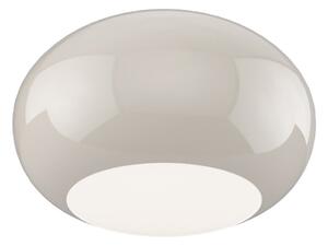 Plafoniera vetro soffiato tortora top light casper 1218 pl55 to e27 led - Top Light
