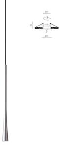 Lampada incasso gea luce dafne sp i fda1pai led argento moderno alluminio - Gea Luce