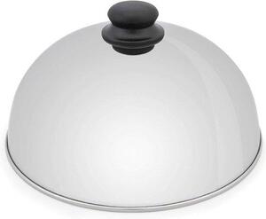 Set per barbecue da giardino con plancha e cupola