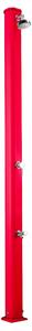 Doccia Solare da Giardino 25L Miscelatore e Lavapiedi Arkema Jolly S Cherry
