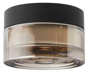 LOOM DESIGN plafoniera LED Otto Wave, grigio, IP65 dimmerabile, Alluminio / Grigio / Zincato, Vetro, Moderno, Plafoniere LED