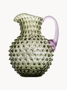 Brocca in vetro soffiato Paris Hobnail