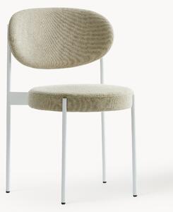 Sedia imbottita in lana Series 430, design Verner Panton