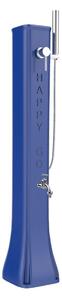 Mini Doccia Solare da Giardino Lavapiedi Miscelatore e Doccetta Mobile Arkema Happy Go Blu