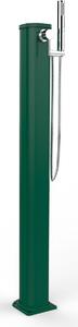 Doccia Solare da Esterno Giardino 20L Miscelatore e Doccetta Mobile Arkema Jolly Go Verde