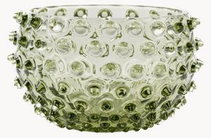 Set di 4 ciotole per salse in vetro soffiato Opaline Hobnail