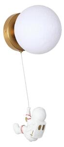 Brilagi - Applique da parete per bambini ASTRO 1xE14/15W/230V bianca