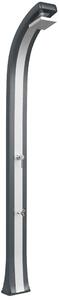 Doccia da Giardino Miscelatore e Lavapiedi Arkema Spring Plus Fascia Inox Antracite