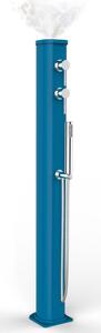 Doccia Solare da Esterno con Nebulizzatore Miscelatore e Doccetta Mobile Arkema Jolly Go Blu
