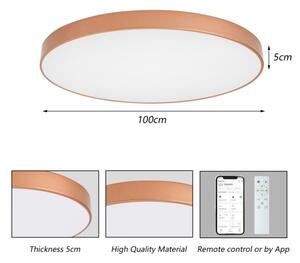 BRILAGI-LED Lampada dimmerabile POOL SMART LED/128W/230V 100 cm Wi-Fi Tuya bronzo+telecomando