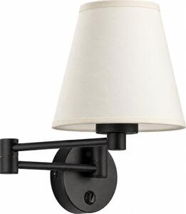 BRILAGI - Lampada da parete NUBILA 1xE27/15W/230V crema/nera
