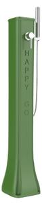 Doccia Solare da Giardino 23L Miscelatore e Doccetta Mobile Arkema Happy Go Verde