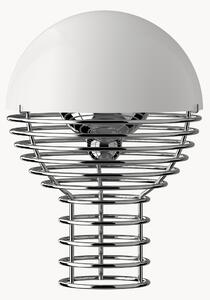 Lampada da tavolo piccola portatile a LED con luce regolabile Wire, Design Verner Panton