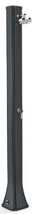 Doccia Solare da Giardino 40L Miscelatore Arkema Big Happy Five Grigio Antracite