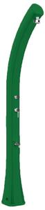 Doccia Solare da Giardino 35L Miscelatore e Lavapiedi e Temporizzatore Arkema Happy XL Verde Scuro