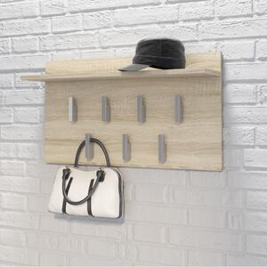 Appendiabiti a muro mobile ingresso rovere Alabama