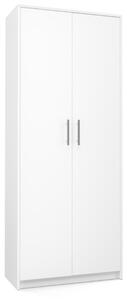 Armadio ufficio moderno 2 ante 74xH180 cm bianco Mali