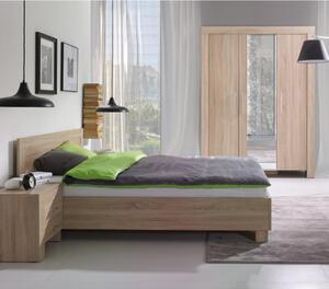 Camera da letto completa moderna matrimoniale rovere Yuma