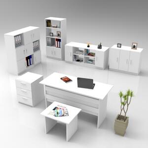 Arredo ufficio moderno completo bianco Task-10