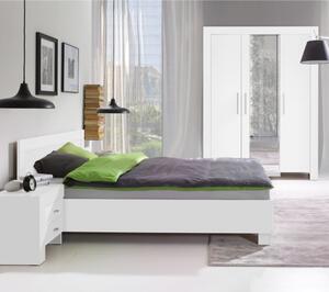 Camera da letto completa moderna matrimoniale bianco Yuma