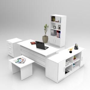 Arredo ufficio moderno completo bianco Task-7