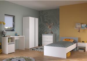 Cameretta completa bambini moderna bianco grigio o rosa Children
