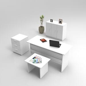 Arredo ufficio moderno completo bianco Task-4