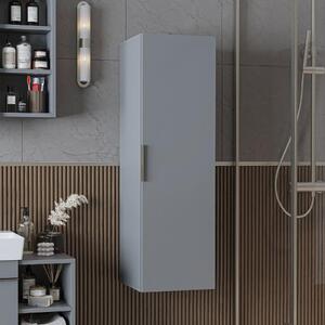 Colonna bagno sospesa 1 anta 35xH114 cm grigio Mistral