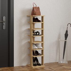 Colonna scarpiera moderna 30xH110cm rovere Shoe