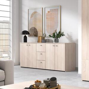 Credenza madia moderna 179xH75 soggiorno rovere Gemma