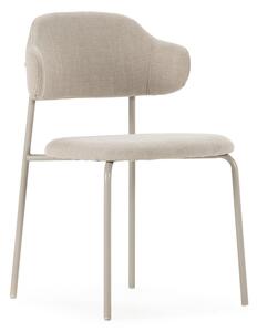 Sedie da pranzo in set color crema 4 pz Adriel – Marckeric
