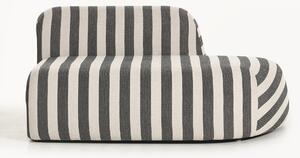 Modulo chaise longue a righe Wolke