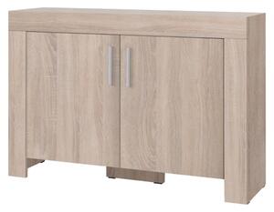 Credenza madia moderna 2 ante 120xH85 rovere Yuma