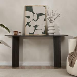 Consolle ingresso moderna design 150xH75cm nero Nivea