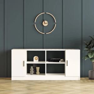 Credenza madia moderna design 140xH62 cm bianco Task