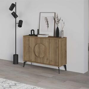 Credenza madia moderna design 110xH82 2 ante quercia Freya