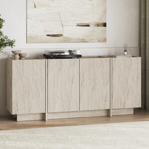 Credenza madia moderna soggiorno design 4 ante 180xH80 cm marmo Belvar