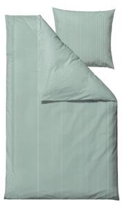 Set copripiumino e federa verde chiaro in cotone per letto singolo 140x200 cm Cheerful – Södahl