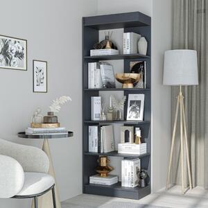 Libreria moderna soggiorno design ufficio 68xH196 cm antracite Venere