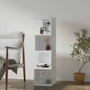 Libreria moderna soggiorno design colonna 27xH95 cm bianco Selva