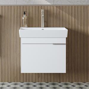 Mobile bagno sospeso lavabo incluso 60 cm bianco Mistral