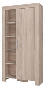 Mobile contenitore moderno libreria 100xH201 rovere Yuma