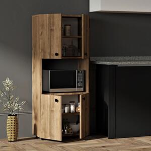 Mobile da cucina dispensa multiuso microonde 60xH140 rovere Tongs