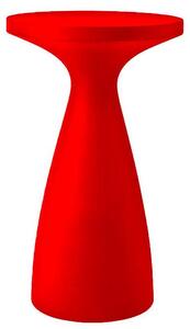 Tavolino da Giardino Ø65x110 cm in Resina Arkema Drink Cherry