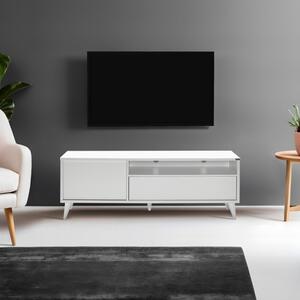 Mobile porta tv moderno 150xH53 cm bianco Blake
